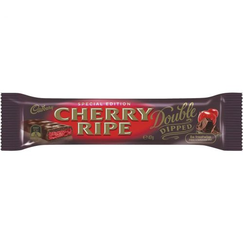 Cadburys Cherry Ripe Double Dipped 47g 48ct | Mad About Candy